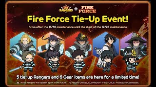 Line Rangers - Fire Force Collaboration Rangers (December 2021)