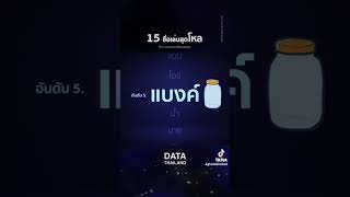 15 ชื่อเล่นสุดโหล #จัดอันดับ #ที่สุด #ชื่อเล่น #datathailand