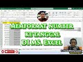 🔴 Cara Merubah Format Tanggal dari Number ke Date di Excel