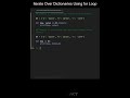 Iterate Over Dictionaries Using for Loop in Python | Python Examples | Python Coding Tutorial
