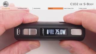 [Review FR] Présentation de la C1D2 VapeDroid SBody | MFC Distribution