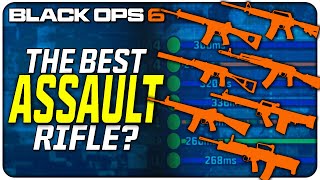 The BEST Assault Rifle in Black Ops 6? | (Full AR Stat Comparison)