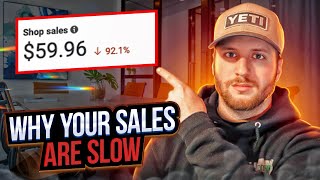 Why Shop Sales Are Slow!