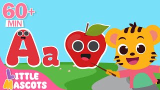 ✨ABC Song✨ | Learn Alphabets, numbers + more | Little Mascots Songs For Kids