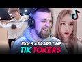 IDOLS GO OFF 🔥 Reacting to 'kpop idols being part-time tiktokers for 10 minutes'