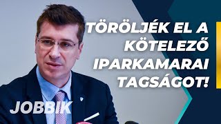 Töröljék el a kötelező iparkamarai tagságot!