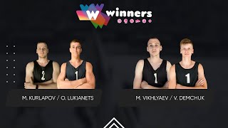 Winners Beach Volleyball. Men. M. Kurlapov / O. Lukianets - M. Vikhlyaev / V. Demchuk 27.01.2025