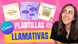 5 plantillas para Aumentar sus Interacciones en INSTAGRAM| Shorts de Canva