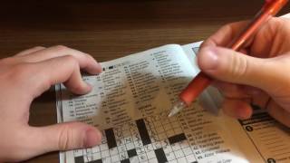 ASMR Crossword Puzzle #3