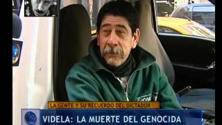 Murió Videla: opina la sociedad - Telefe Noticias
