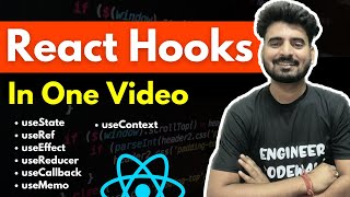 🛑 React Hooks in One Video with Examples | Engineer Codewala
