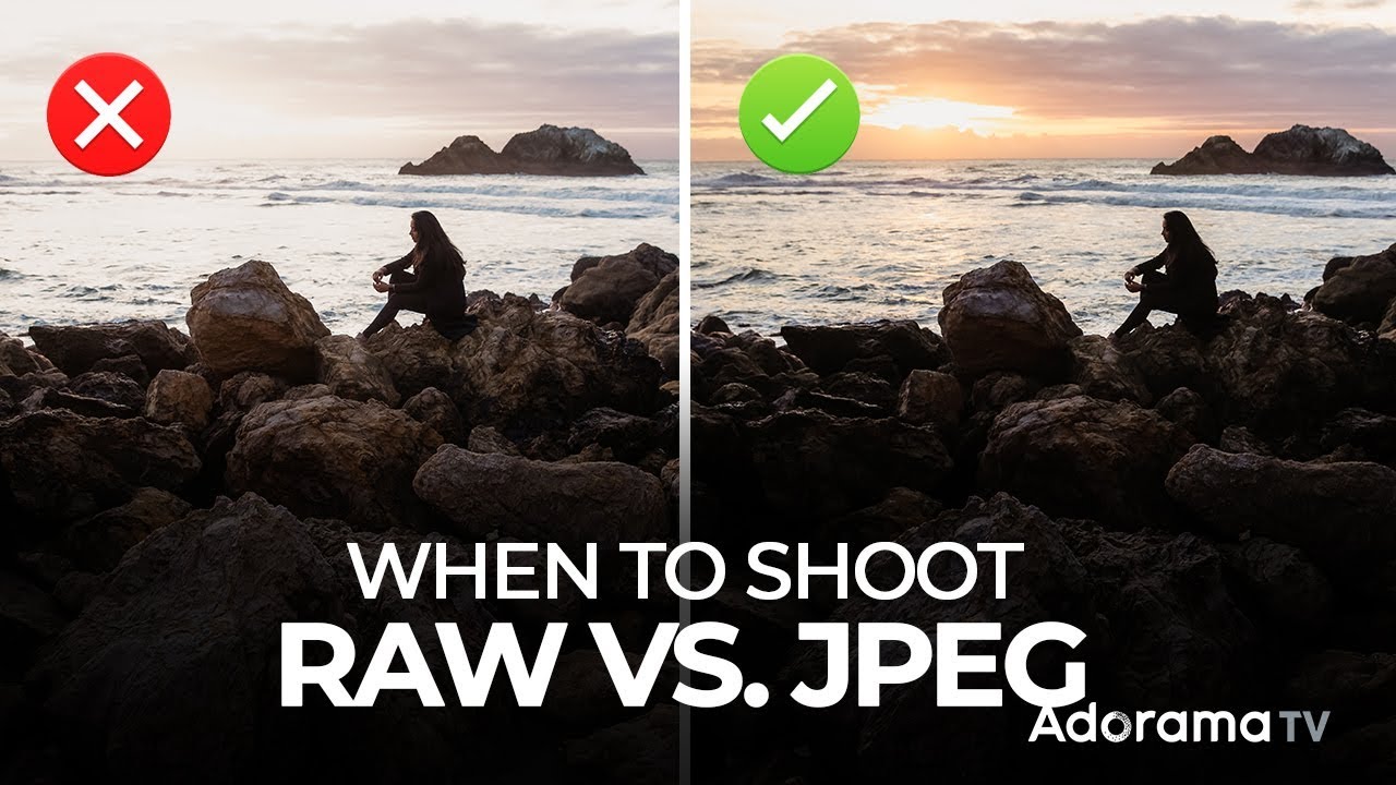 5 Steps To Better Understanding When To Shoot RAW Vs JPEG | Mastering ...