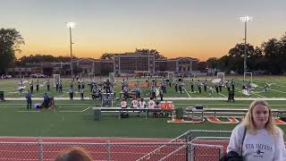 Mahwah High School marching band 10/21/22