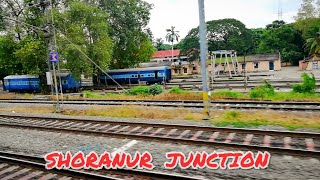 Nilambur - Shoranur Jn Passenger Entering To Shoranur Junction