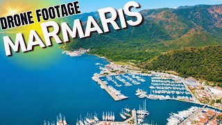 Marmaris Majesty: Aerial 4K Drone Footage Tour | Turkish Riviera's Coastal Splendor