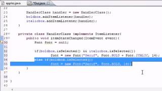 Java Programming Tutorial 65 The Final Check Box Program YouTube
