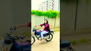 cute 🔥💯 | indian girls riding sports  bike | bikes stunts racing girls sports bike status #shorts
