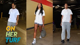 A'ja Wilson's white T-shirts helping Las Vegas Aces turn a corner? | On Her Turf | NBC Sports