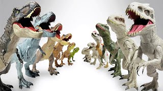 GIANT T-Rex vs. I-Rex Collection: Biggest To Smallest | T-Rex, Carnotaurus, I-Rex & More!