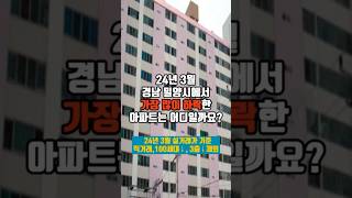 24년 3월 경상남도 밀양시 아파트 최대하락 TOP 3