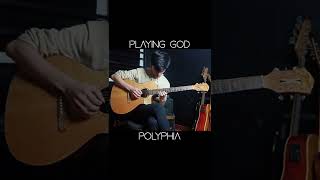Full video on my channel! #polyphia #playinggod #fingerstyle #guitar #shorts