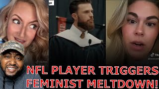 Feminists MELTDOWN Over Kansas City Chiefs Player Telling Biblical Truth About Women During Speech!
