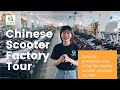 Chinese Scooter Factory Tour Episode 1: fat tire electric scooter Cityccoco scooter factory tour