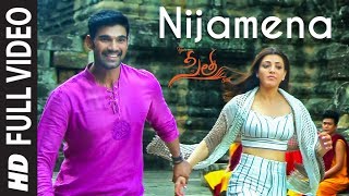 Nijamena Full Video Song | Sita Telugu Movie | Bellamkonda Sai Sreenivas,Kajal Aggarwal |Anup Rubens
