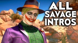 Mortal Kombat 11 Joker's Most Savage Dialogue Intros MK11