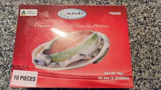 Costco Grocery Haul: Australian Abalone 冷冻澳洲鲍鱼—鸭掌鲍鱼香菇煲