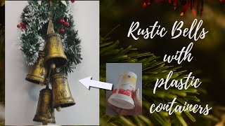 RUSTIC CHRISTMAS DECOR 🌟DIY ANTIQUE BELLS ♻ RECYCLING IDEAS ❄ CHRISTMAS CRAFTS 🌲Crafts and Recycling