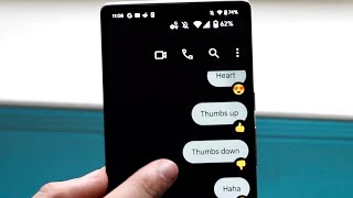 How To See iMessage Reactions On Android!