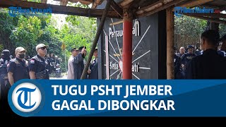 Dapat Penolakan Anggota, Pembongkaran Tugu PSHT di Jember Gagal Dilakukan