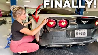 Installing A Widebody Kit On My C6 Drift Corvette!