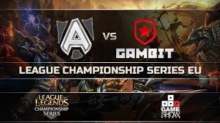 GMB vs ALL - LCS 2014 EU Spring W9D1 (RU)