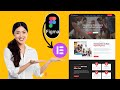 Figma to wordpress & Figma to Elementor easy conversion a complete tutorial using elementor Tutorial