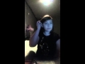 Me singing No Doubt's one More Summer