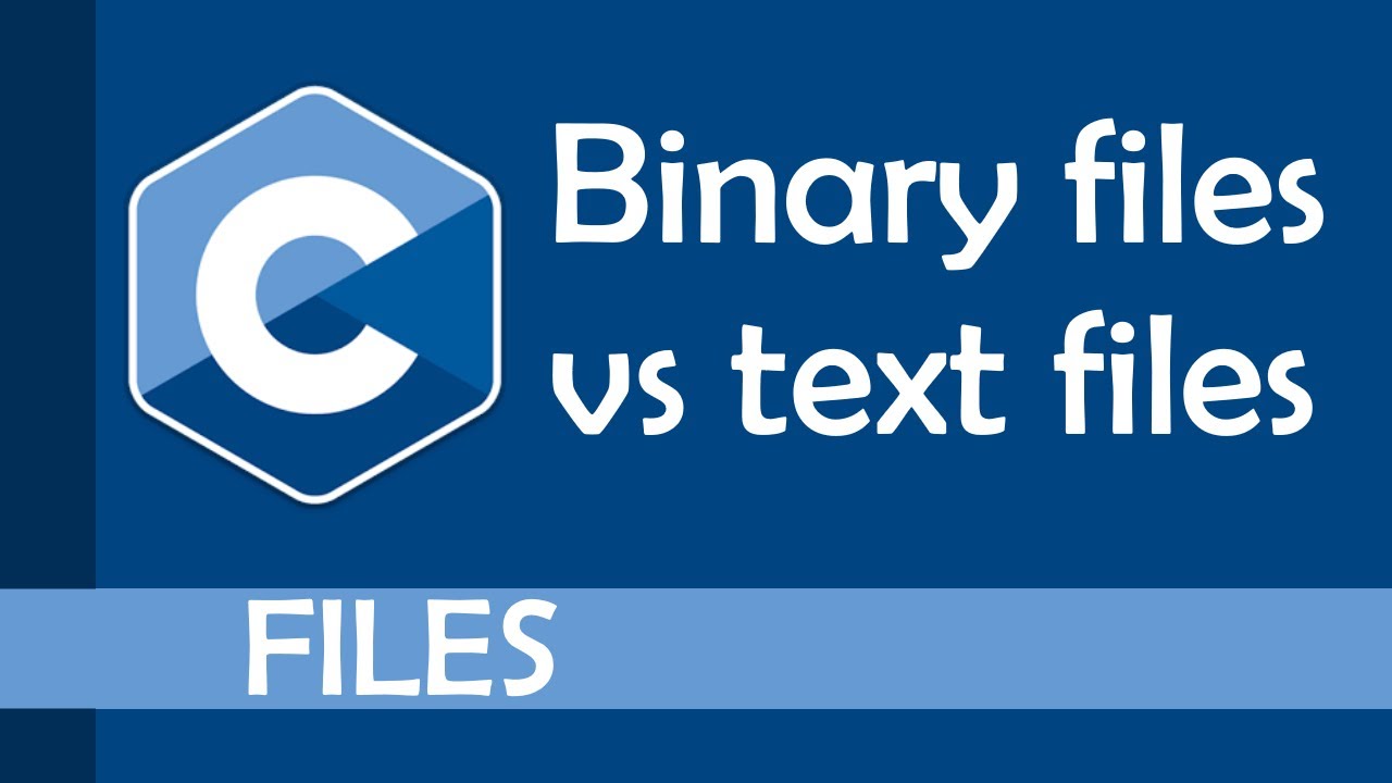 Differences Between Binary And Text Files In C - CodeVault