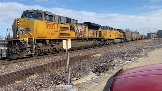 Sneaky UP Empty Coal Train Surprises Us! Almost Missed It! 1/15/2025