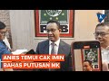 Usai Sambangi Surya Paloh Bahas Putusan MK, Anies Datangi Cak Imin di Kantor DPP PKB