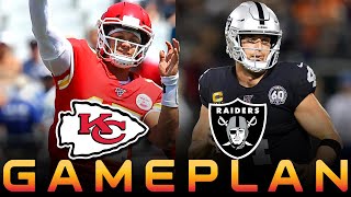 Chiefs vs Raiders Gameplan Patrick Mahomes to Kelce + Hardman  |  Kansas City Chiefs News NFL 2019