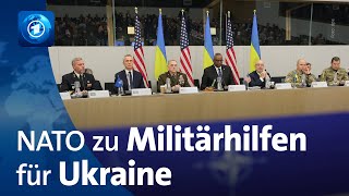 Treffen der NATO-Verteidigungsminister:innen zur Ukraine