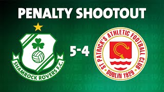 Penalty Shootout | Rovers 5-4 St. Patrick's Athletic | President's Cup Final | 11 February 2022
