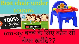 firstcry.Com Baby Chair Reviews//Best Chair under 1000rs// 6M-3Y Baby ke liye konsi chair kharide.