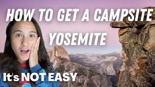 HOW TO RESERVE a CAMPSITE in Yosemite National Park | Making a campground reservation at Yosemite