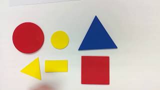 Kindergarten 2D shapes