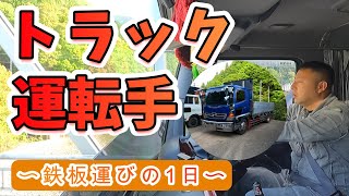 【トラック運転手】レンジャープロ鉄板運び/日野自動車/和歌山県#デコトラ #piped out truck【#045】