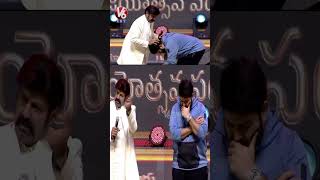 తమన్ పై బాలకృష్ణ పొగడ్తలు | Balakrishna Speech | Daaku Maharaaj Grand Success Meet | V6ENT