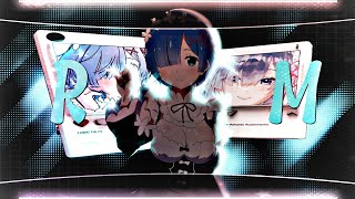 Borderline..[edit / AMV] Slowed+reverb (Rem)