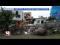 ghmc demolition drive continues 194 building razed on 4th day v6 news